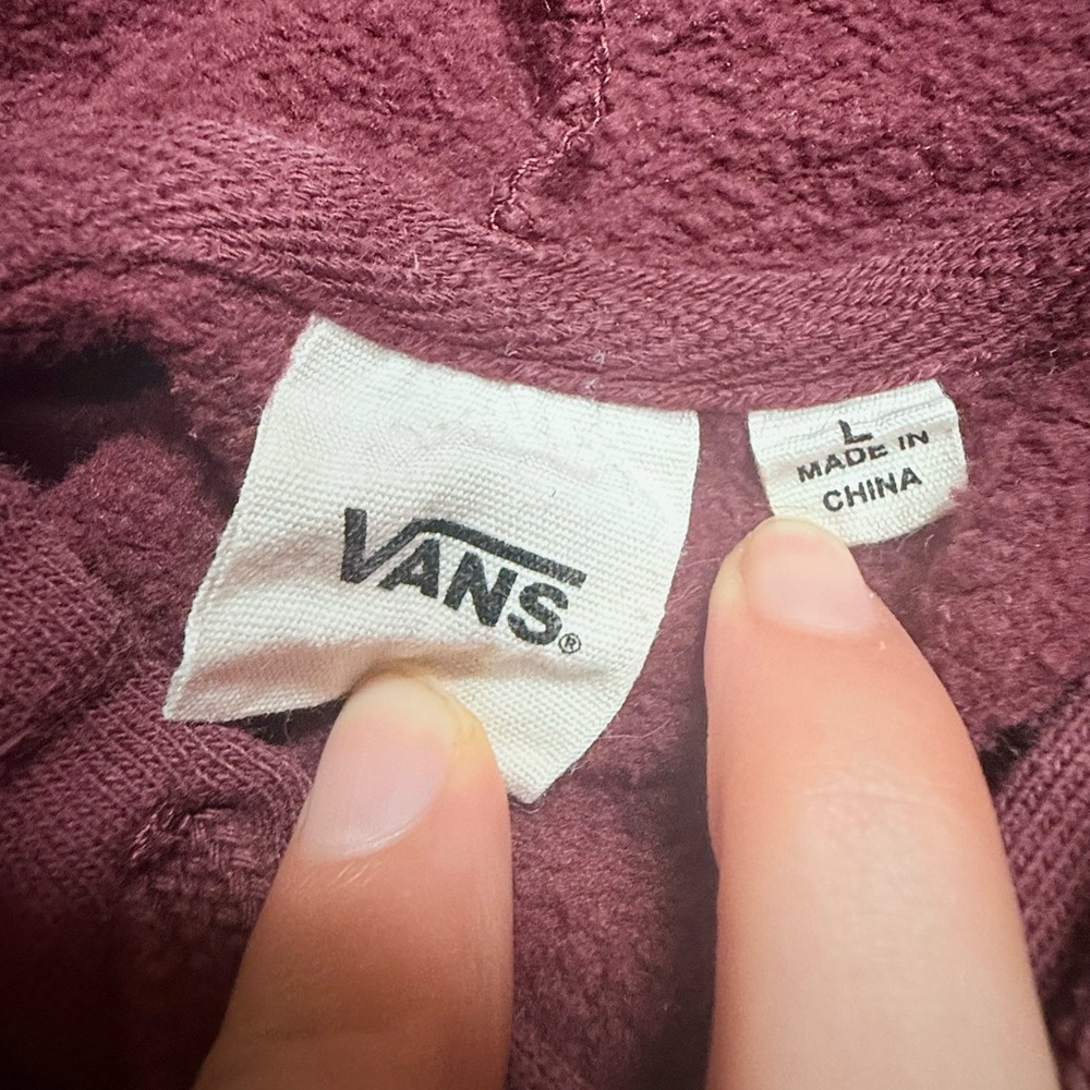 Vans Maroon Knit Sweater